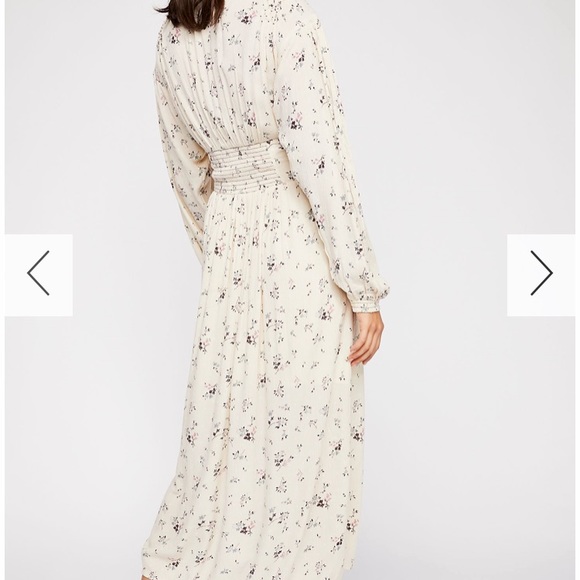 NWT free people wildflowers embroidered maxi dress - Picture 2 of 3